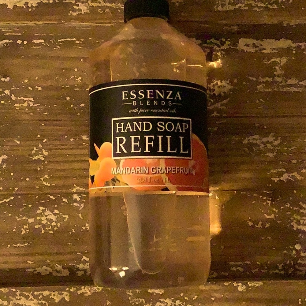 Mandarin Grapefruit Essenza Blends Luxury Hand Soap Refill, Kitchen & Bath